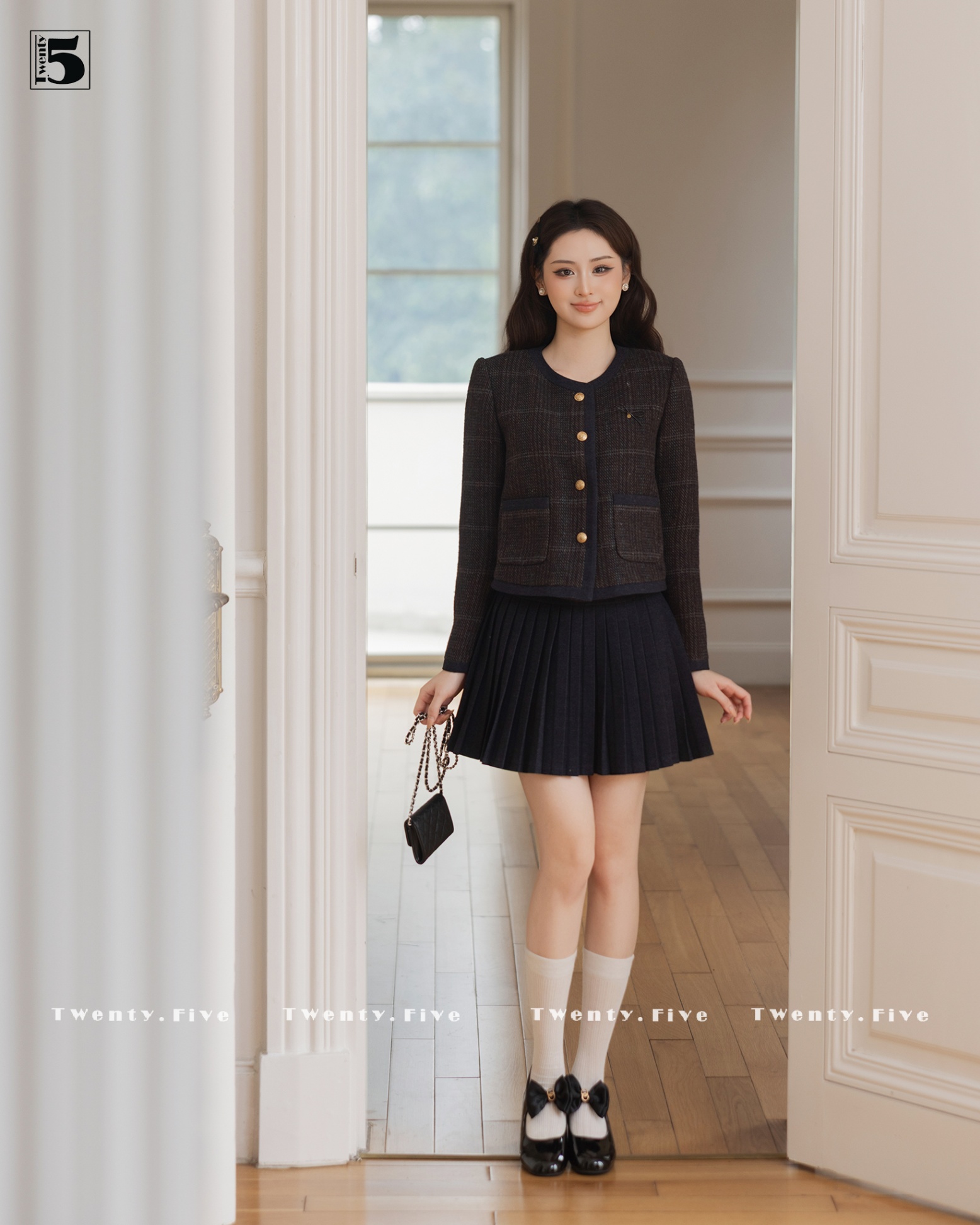 Chân váy ngắn jeans CL50-399