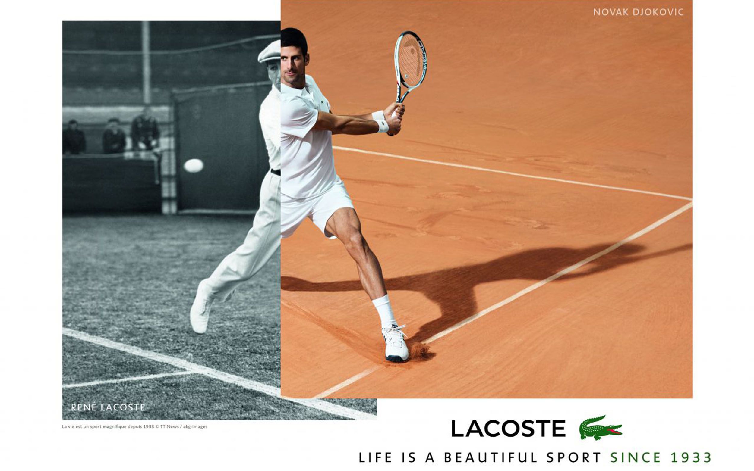 LACOSTE & NOVAK DJOKOVIC GIA HẠN HỢP ĐỒNG ĐẾN NĂM 2025