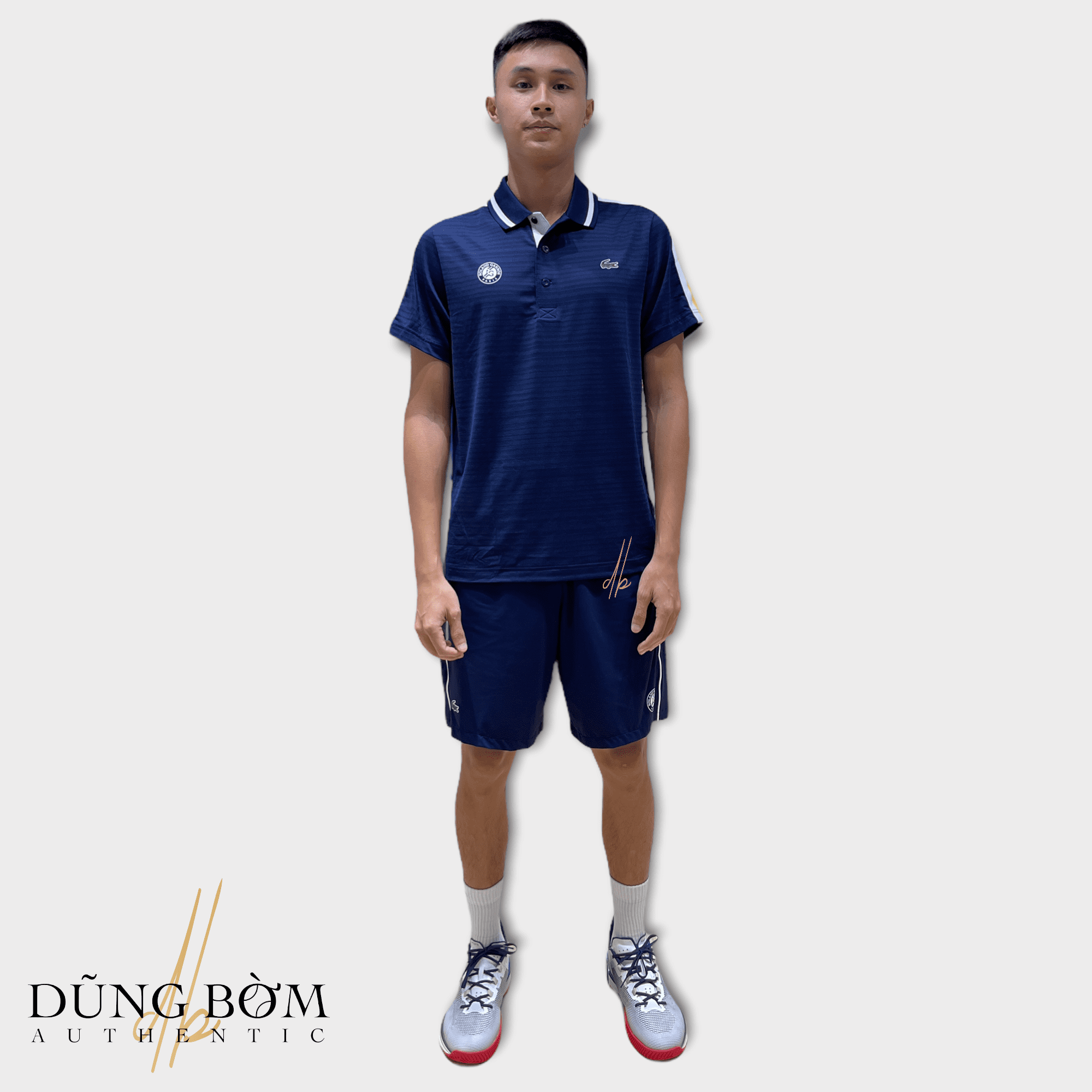 Bộ Quần Áo Lacoste SPORT Roland Garros Navy x Daniil Medvedev ( SS21 )