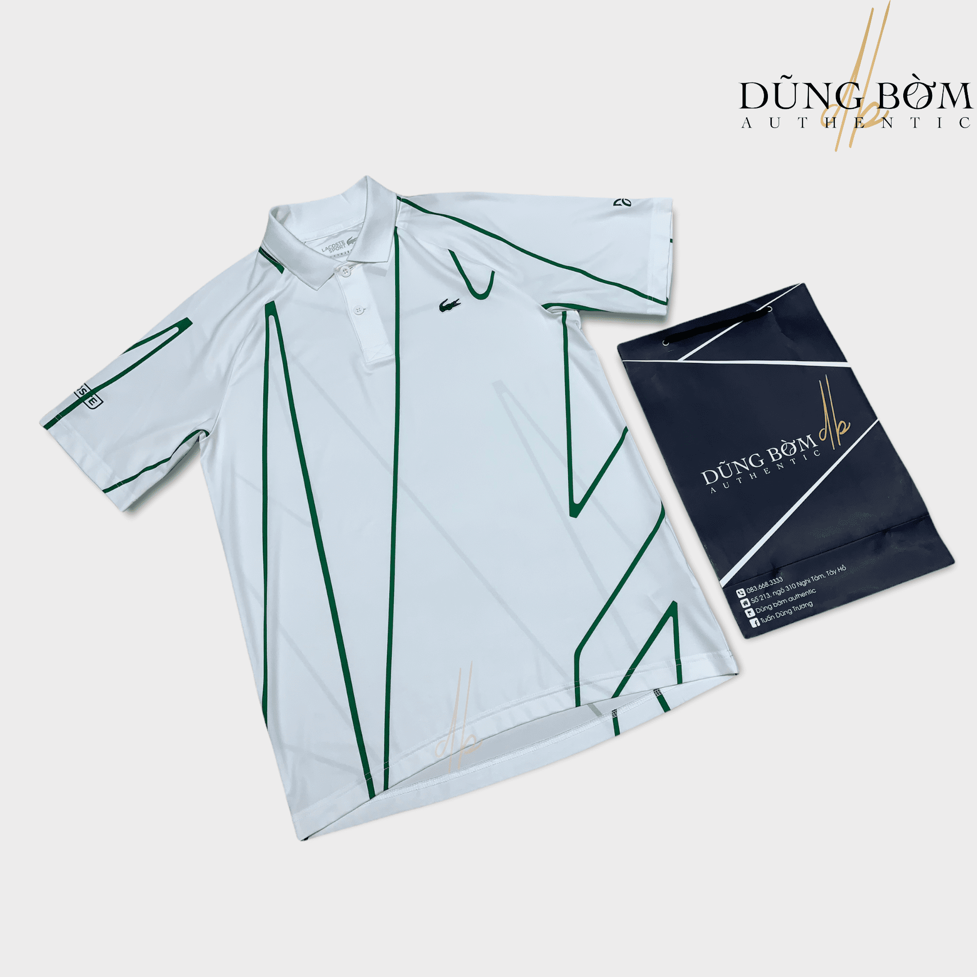 Áo Polo Lacoste SPORT x Novak Djokovic DH6235