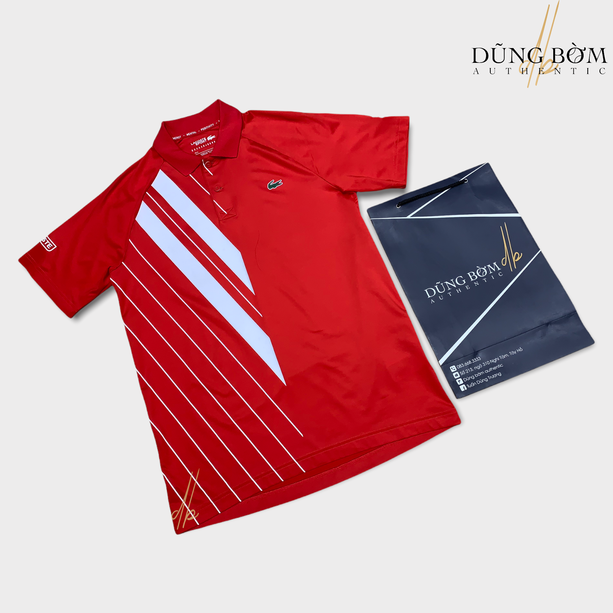 Áo Polo Lacoste SPORT x Novak Djokovic DH2241