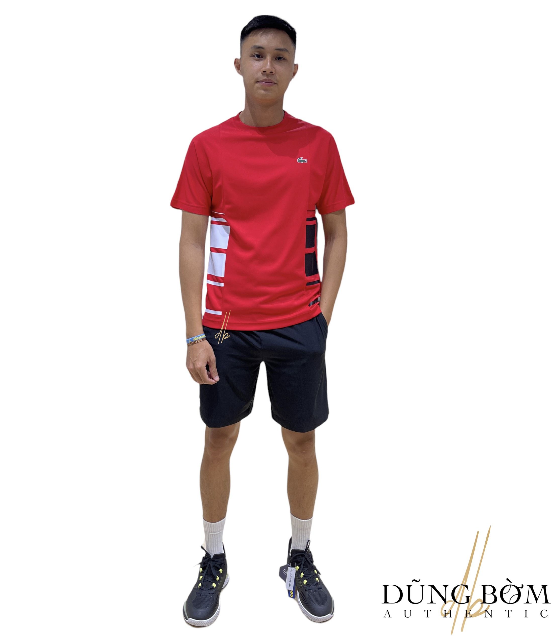 Bộ Quần Áo Lacoste SPORT  Red - Black