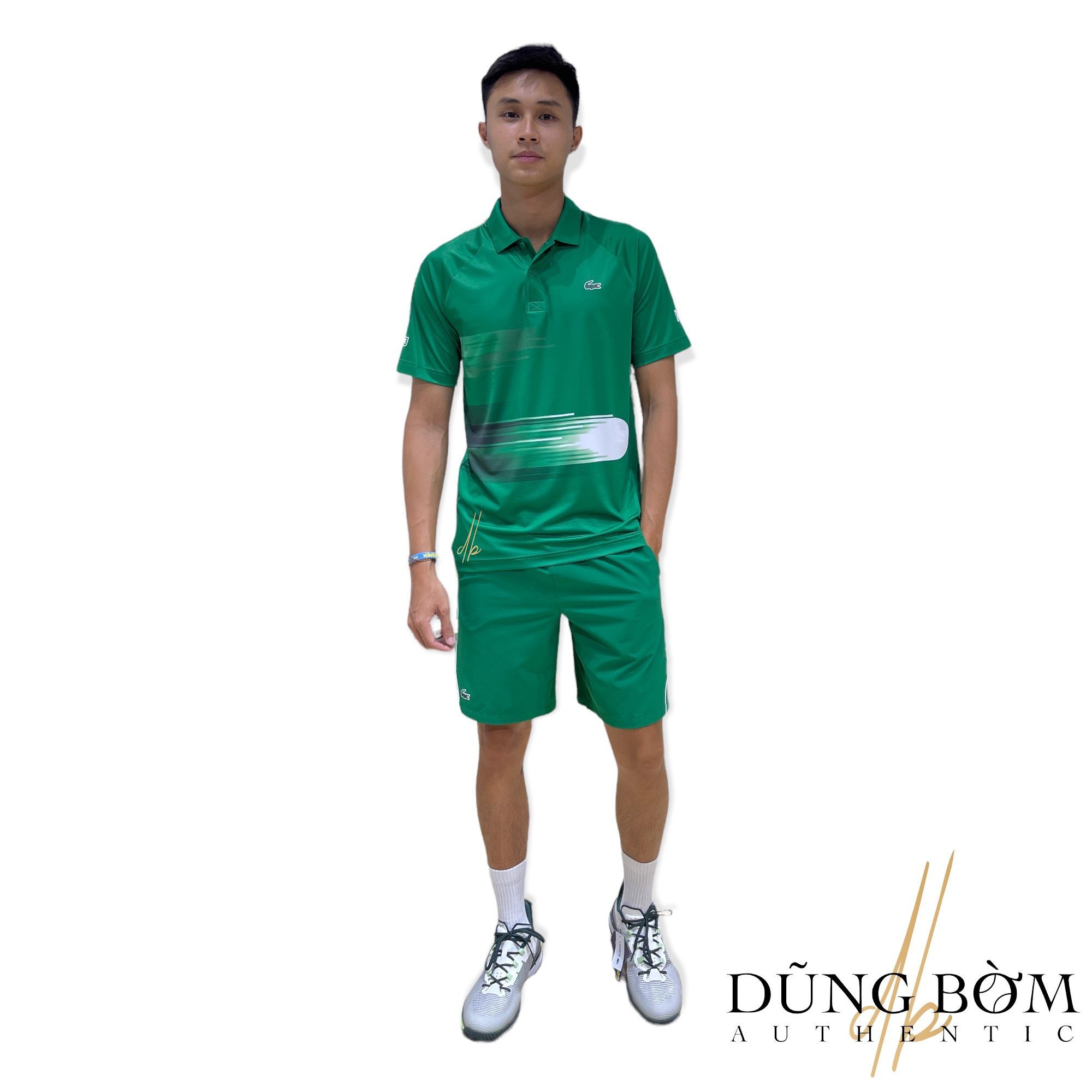 Bộ Quần Áo Lacoste SPORT x Novak Djokovic Green SS2022