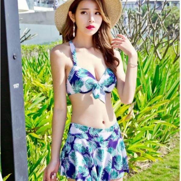 Đồ bơi sexy xanh