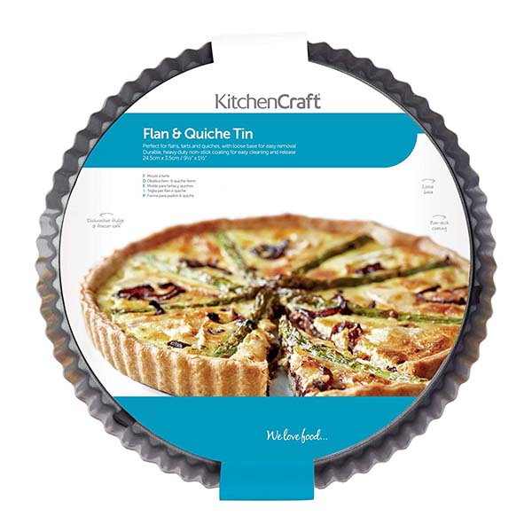 KITCHEN CRAFT, KHUÔN TART, ĐẾ RỜI, 24 CM
