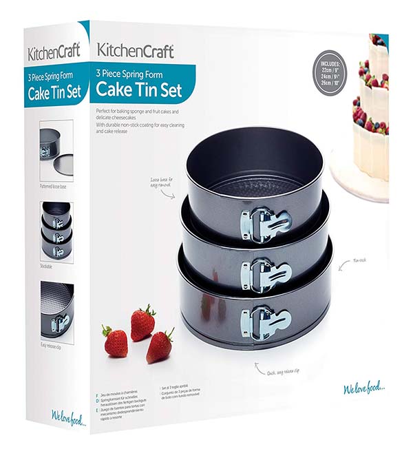 KITCHEN CRAFT, BỘ KHUÔN TRÒN, ĐẾ RỜI, CHỐT NGANG, 3 CHIẾC
