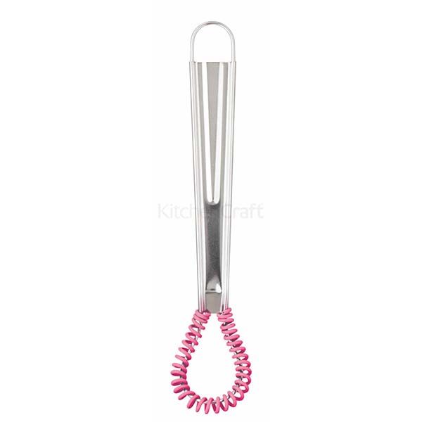 KITCHEN CRAFT, CWS, PHỚI LÒ XO, SILICONE, MÀU HỒNG