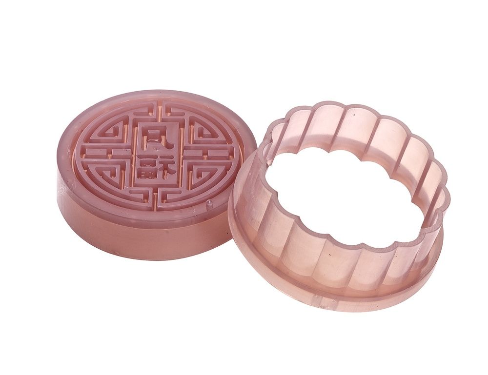 KHUÔN BÁNH TRUNG THU NHỰA, HÌNH CON CÁ, 100G, BAKE KING