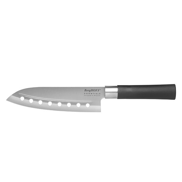 BERGHOFF, ESSENTIALS, DAO LÀM BẾP NHẬT, CÓ LỖ, 18 CM, CÁN CẦM NHỰA DẺO