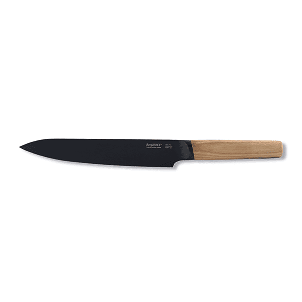 BERGHOFF, RON, DAO LẠNG THỊT, MÀU ĐEN, CÁN GỖ, 19 CM