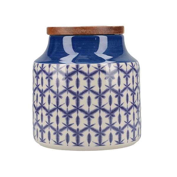 CREATIVE TOPS, LỌ ĐỰNG, CÓ NẮP ĐẬY, MÀU XANH