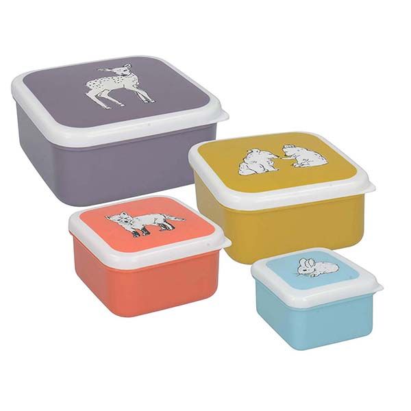 CREATIVE TOPS, BỘ HỘP ĐỰNG ĐỒ ĂN VẶT, 4 CHIẾC