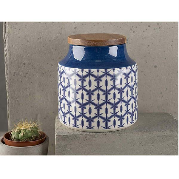 CREATIVE TOPS, LỌ ĐỰNG, CÓ NẮP ĐẬY, MÀU XANH