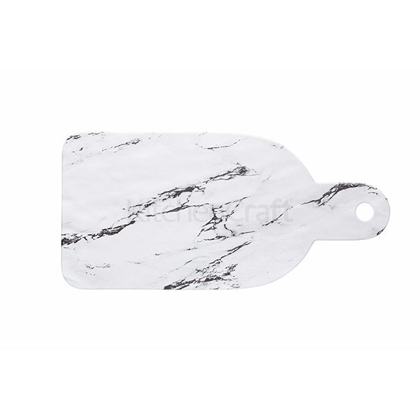 KITCHEN CRAFT, THỚT HÌNH CHỮ NHẬT, THÀNH CONG, MÀU TRẮNG CÓ VÂN, MELAMINE