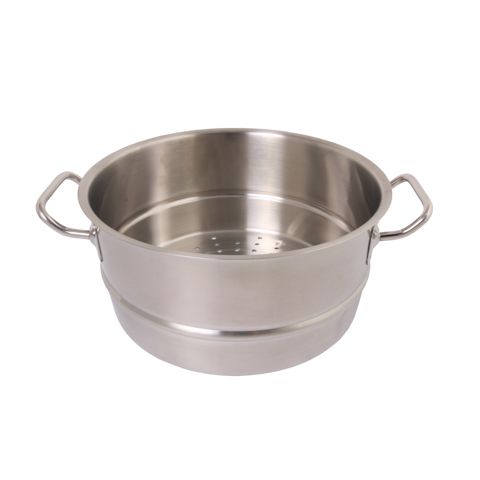 18-8 S/S DỤNG CỤ HẤP, Ø24xH12cm, SAFICO
