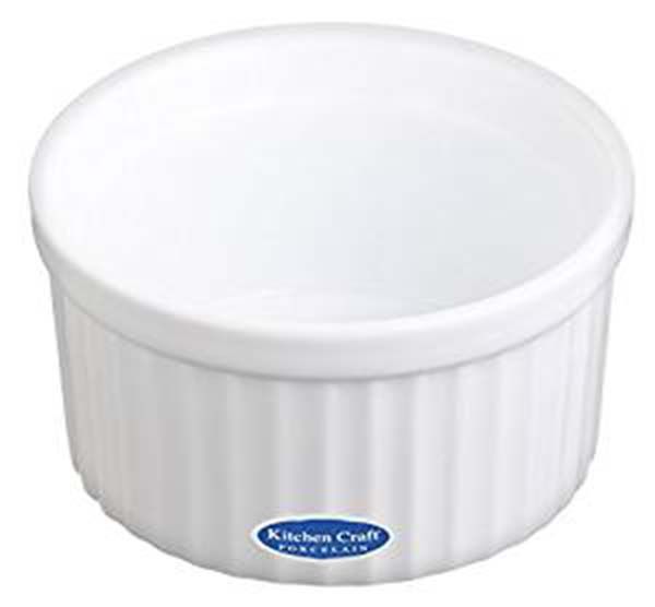 KITCHEN CRAFT, CHÉN SỨ, RAMEKIN, MÀU TRẮNG
