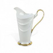 LỌ SỨ TRẮNG, CÓ TAY CẦM KIỂU CHÂU ÂU