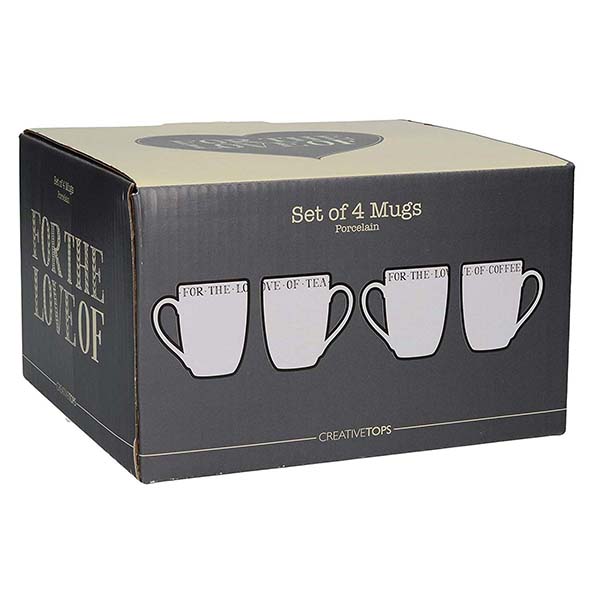 CREATIVE TOPS, BỘ LY UỐNG NƯỚC, STIR IT UP, 4 CHIẾC