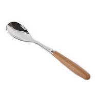THÌA ĂN TRÁNG MIỆNG, CÁN GỖ