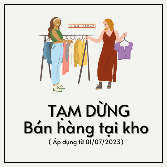 Dừng bán hàng tại kho