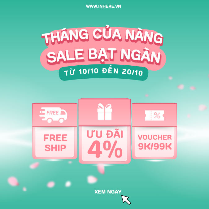 THÁNG CỦA NÀNG - SALE BẠT NGÀN