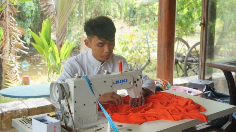 Trải nghiệm thực tế tự tay may áo dài
