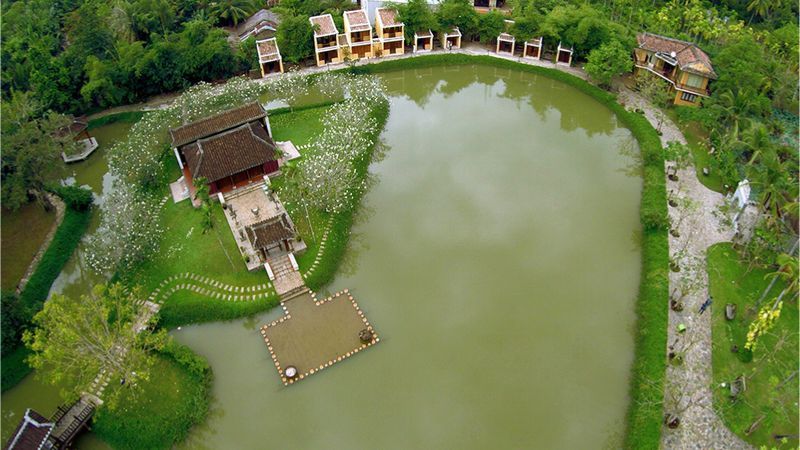 Bảo tàng Áo dài sở hữu không gian xanh yên bình