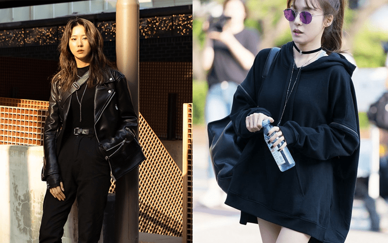 Phối đồ “all-black”