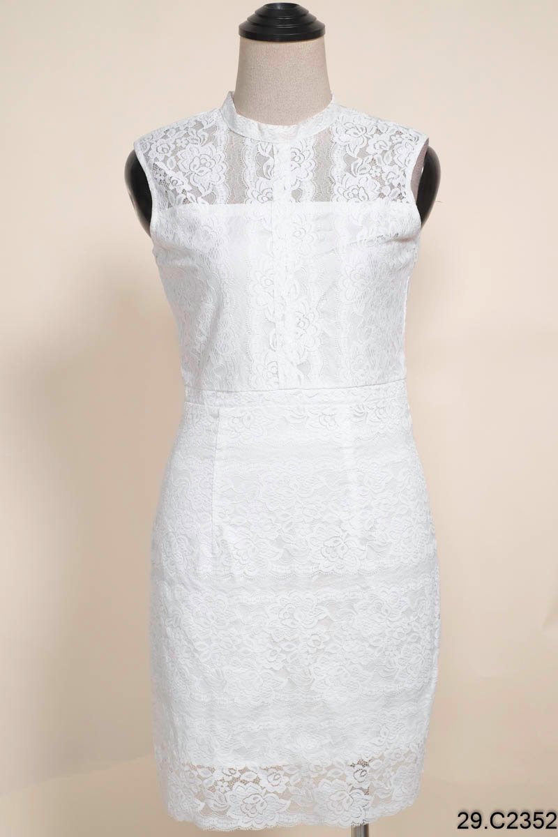 Lịch sử giá Váy trắng ren công chúa tay lưới bo eo thanh lịch Ulzzang cập  nhật 2/2024 - Mua Thông Minh