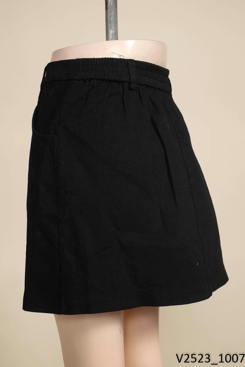 Chân váy chữ a ngắn chất dạ hoạ tiết caro đen trắng cạp cao mặc đi làm công  sở thời trang thanh lịch - Tìm Voucher
