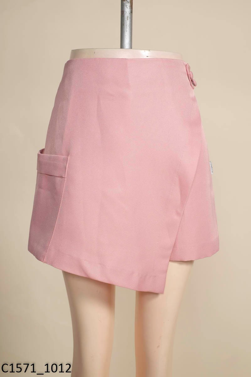 Mua Chân váy xẻ gân tôn dáng Quảng châu quần giả váy siêu xinh 111 - Yeep