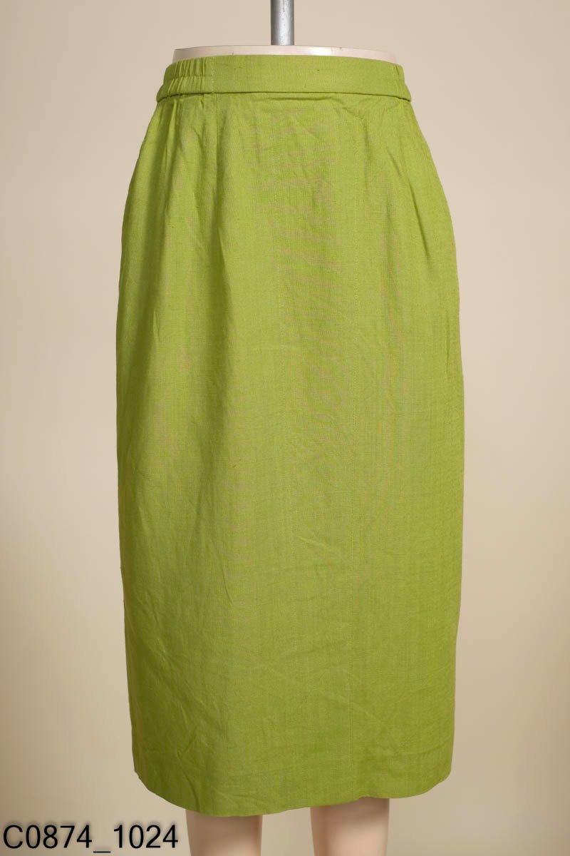 Chân váy linen in Hoa Hồng – Natusen