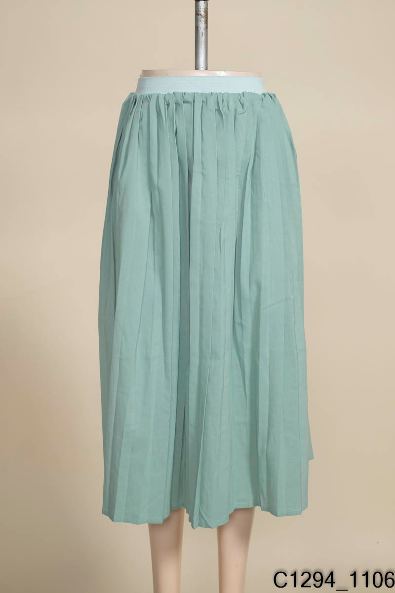 Chân váy trắng xòe xếp ly CV03-37 | Thời trang công sở K&K Fashion