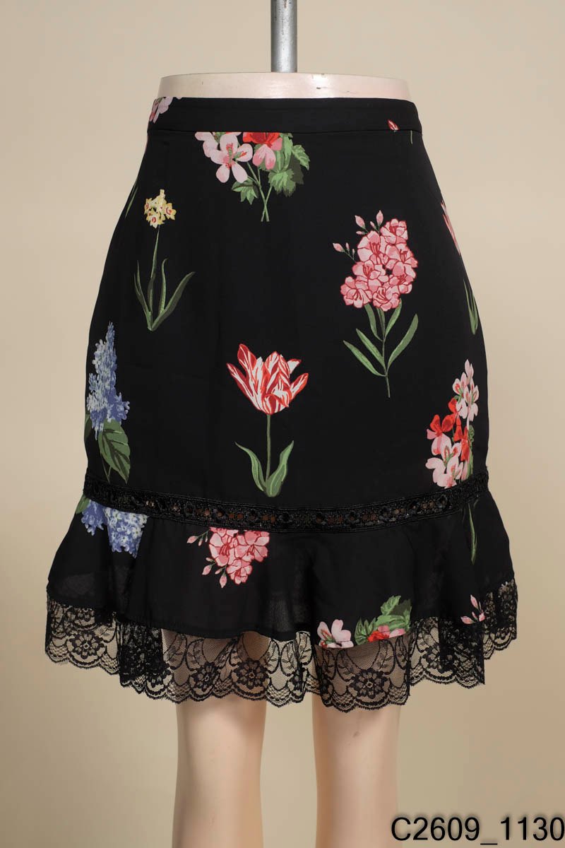 Chân váy chữ A họa tiết in ấn phong cách Hàn Quốc - Chân váy |  ThờiTrangNữ.vn