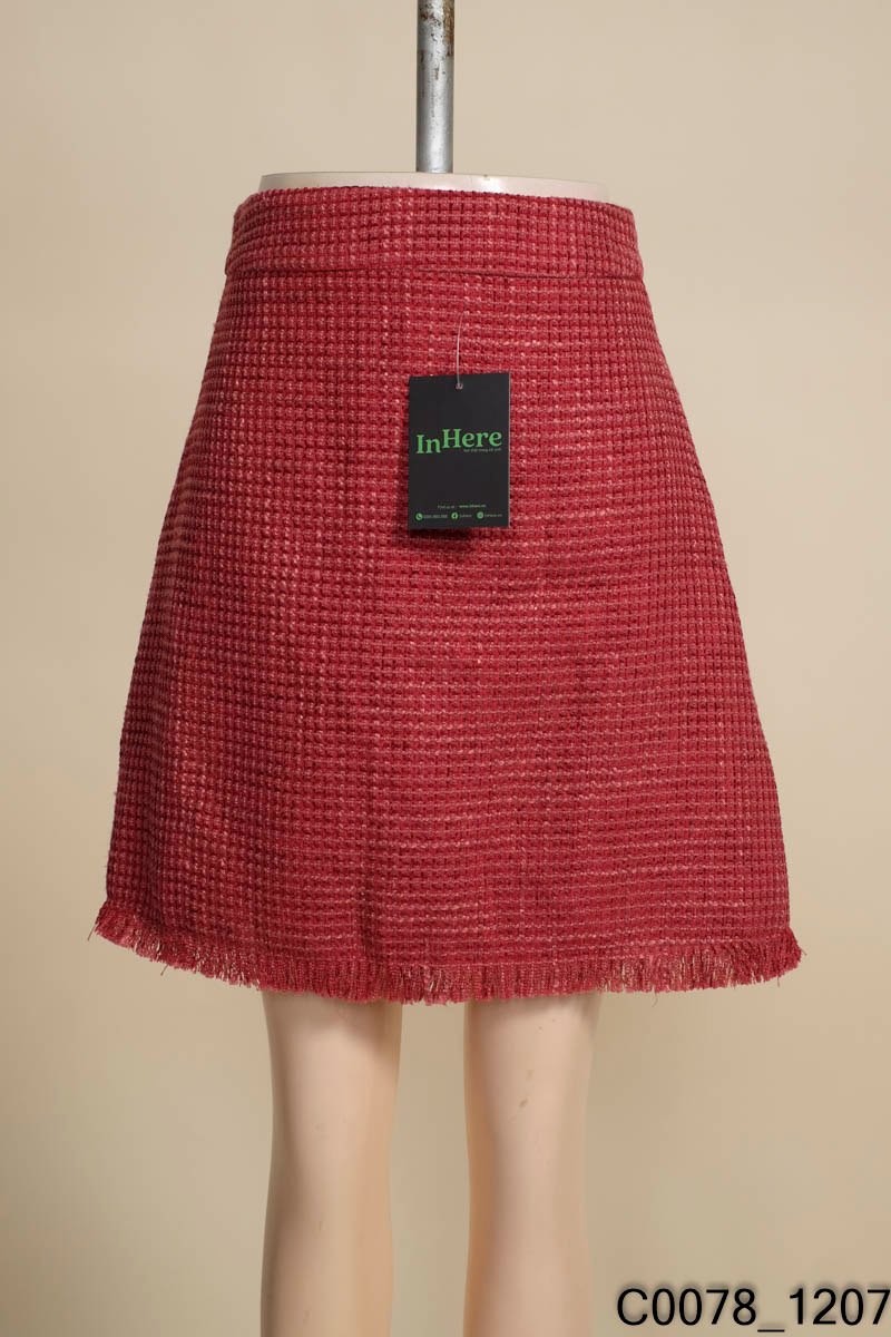 Chân Váy Xếp Ly Phong Cách CHANEL Váy Ngắn Kẻ Ô Chữ A Vải Dạ Thô Cạp Cao  Thon Gọn Thiết Kế Phong Cách Hàn Quốc Mùa Đông Năm 2023 Cho Nữ |