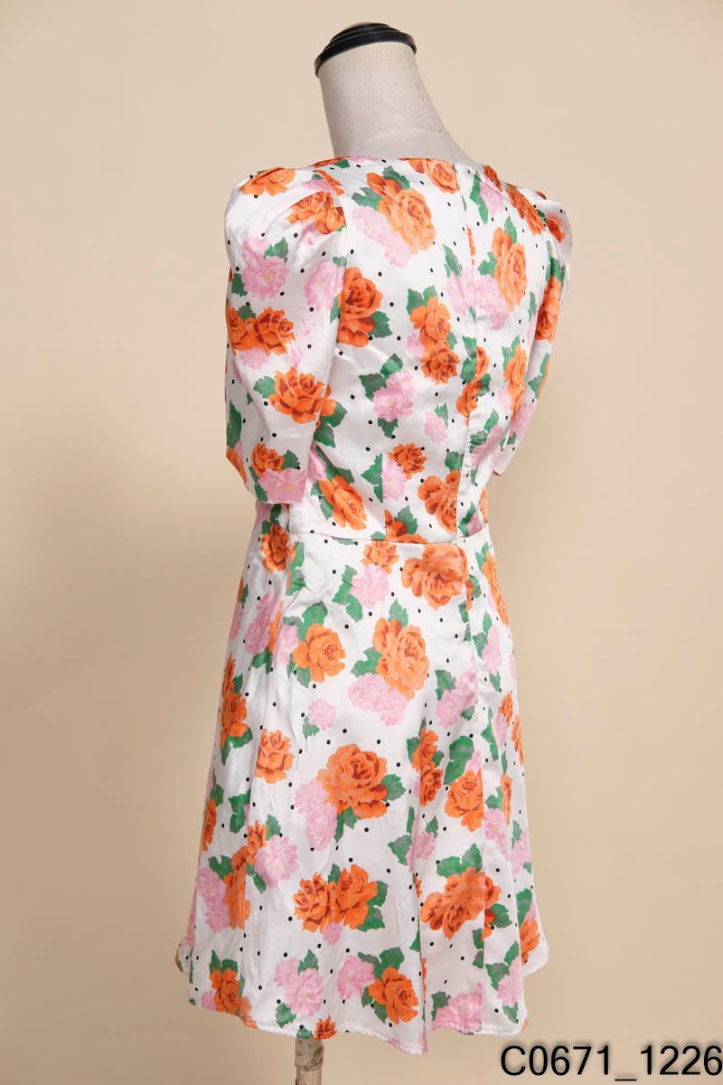 Váy thêu hoa hai dây form nhỏ Zara Auth New Tag có sẵn 0881/404 0881404