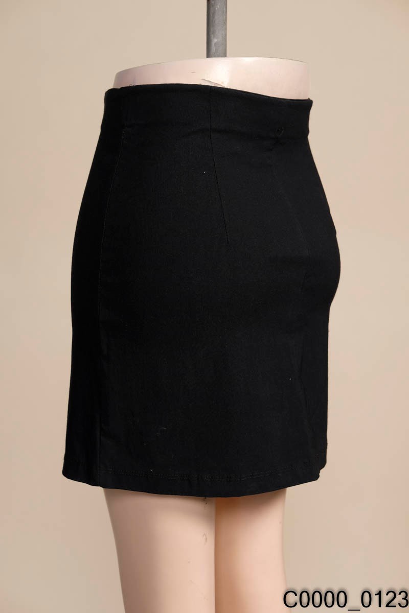 Chân váy ngắn chữ a lưng cao cạp liền dáng dài có quần trong vải mềm - Chân  váy đen nữ công sở ôm nhẹ mặc phối áo sơ mi | Shopee