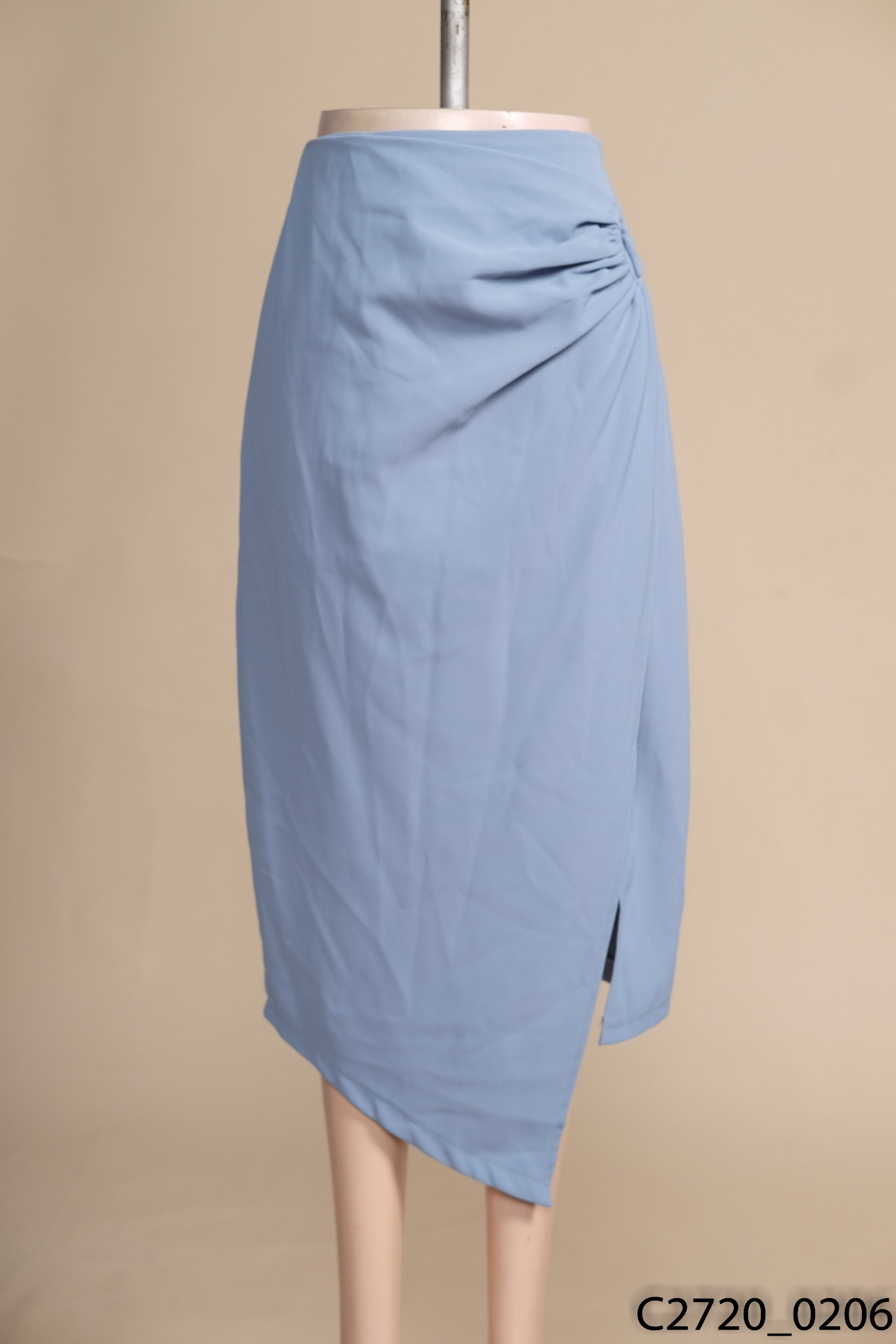 Chân váy xòe lụa dáng dài xanh dương Aqualine Harriet - Chân váy |  ThờiTrangNữ.vn