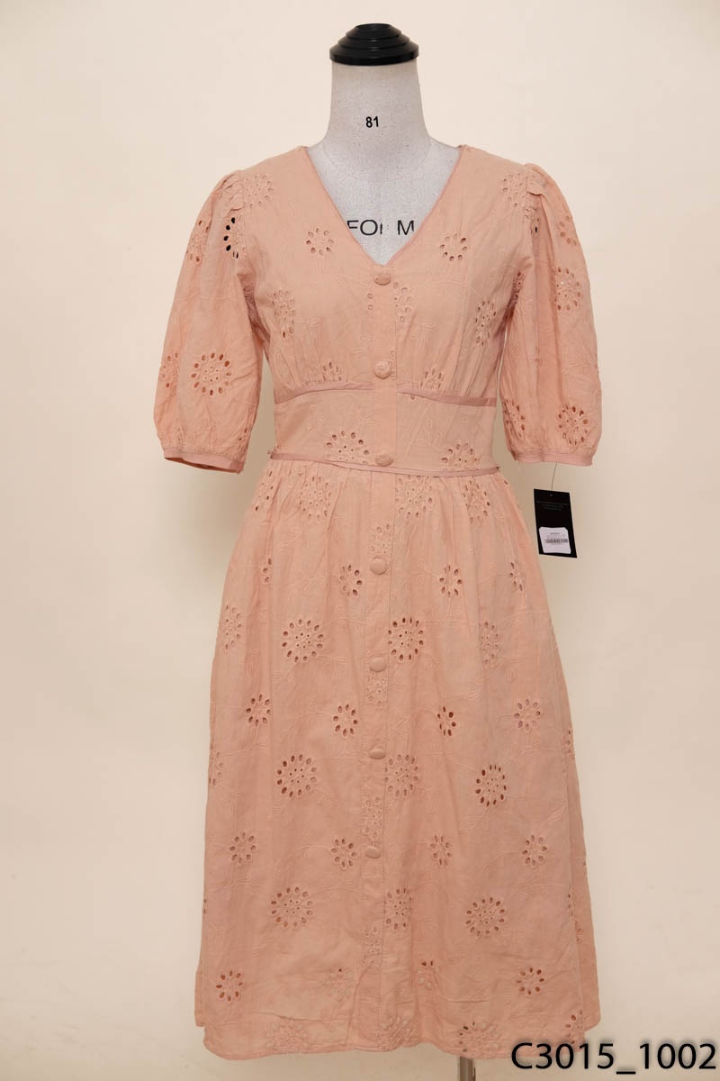 KĐ STORE-Đầm cam