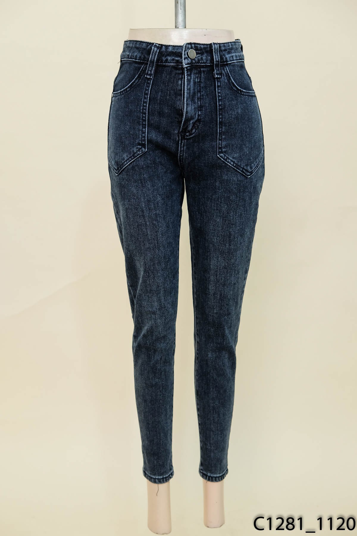 Quần jeans xanh