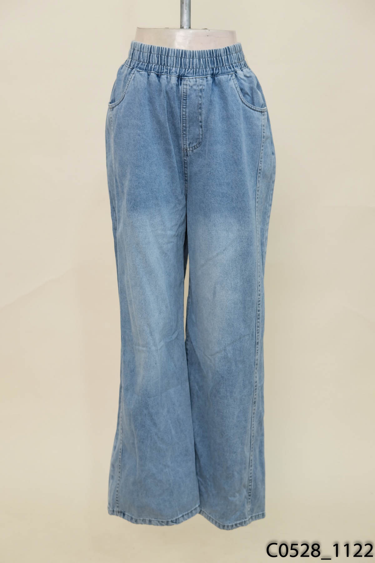 Quần jeans cạp chun