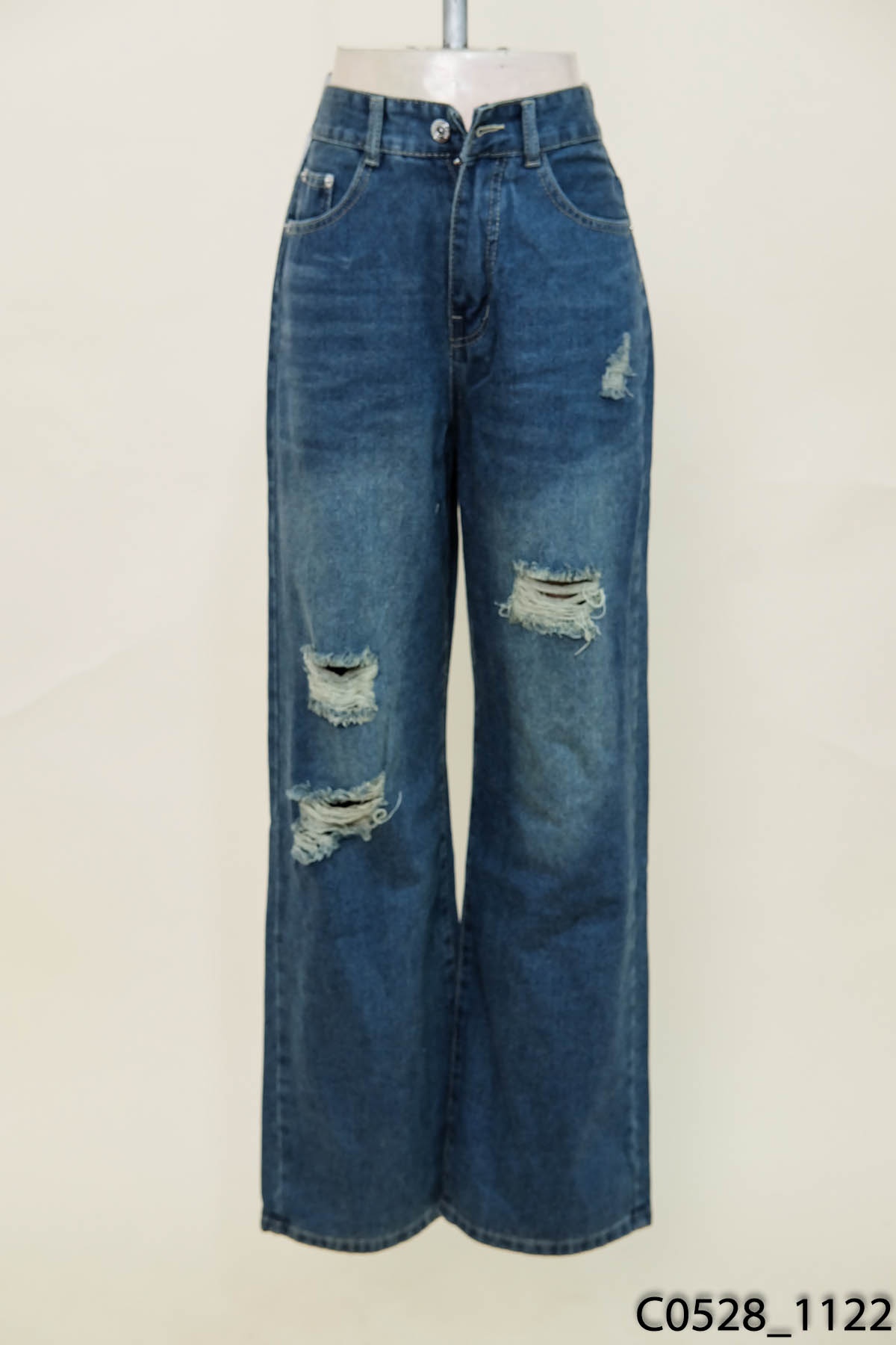 BC08-Quần jeans xanh New Tags