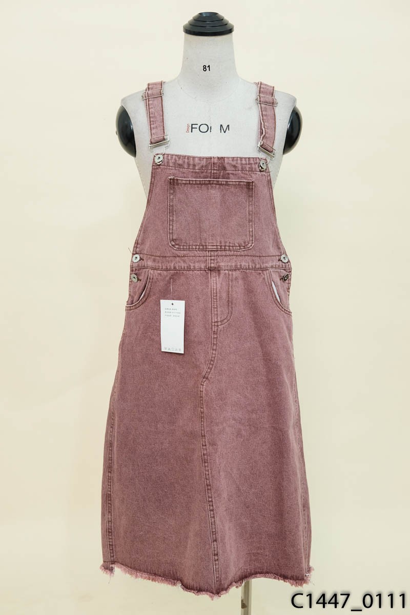 Đầm yếm tím New Tags