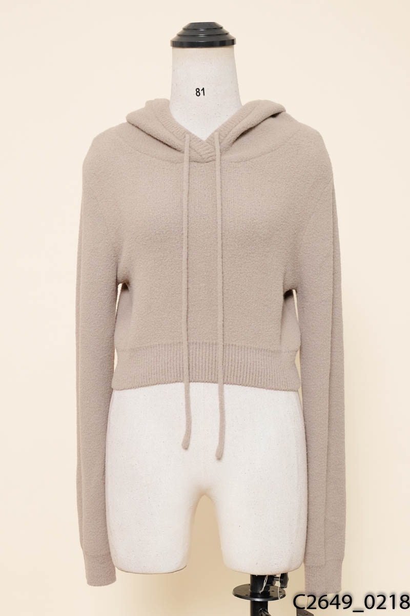 Áo hoodie nâu Zara