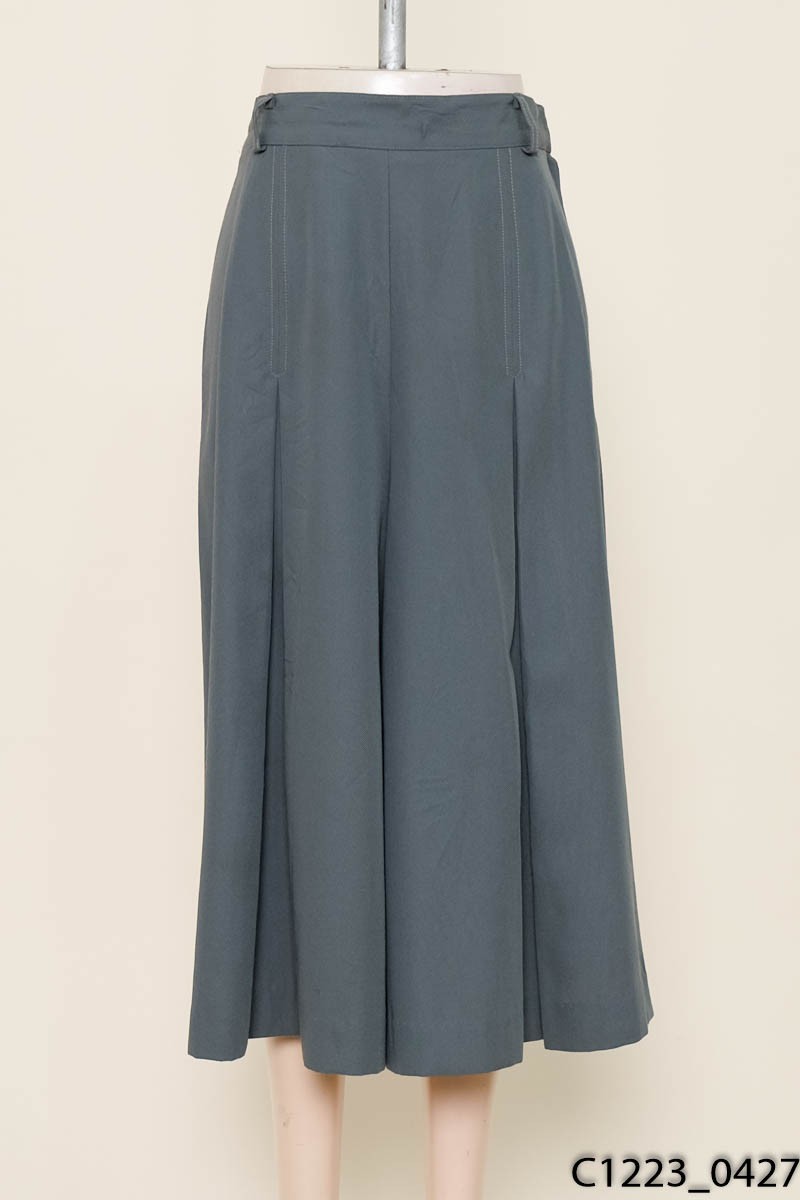 Quần culottes xanh