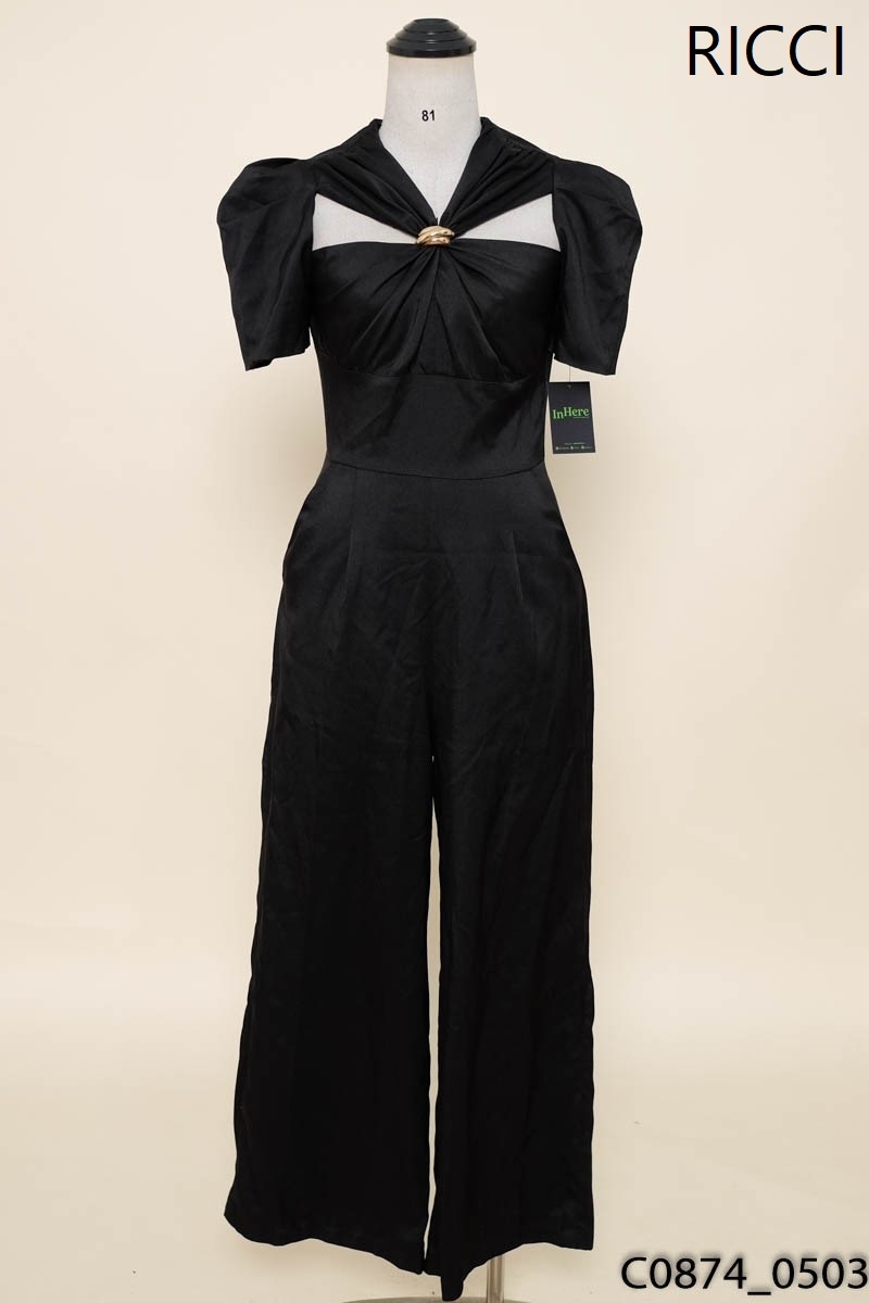 RICCI-Jumpsuits đen
