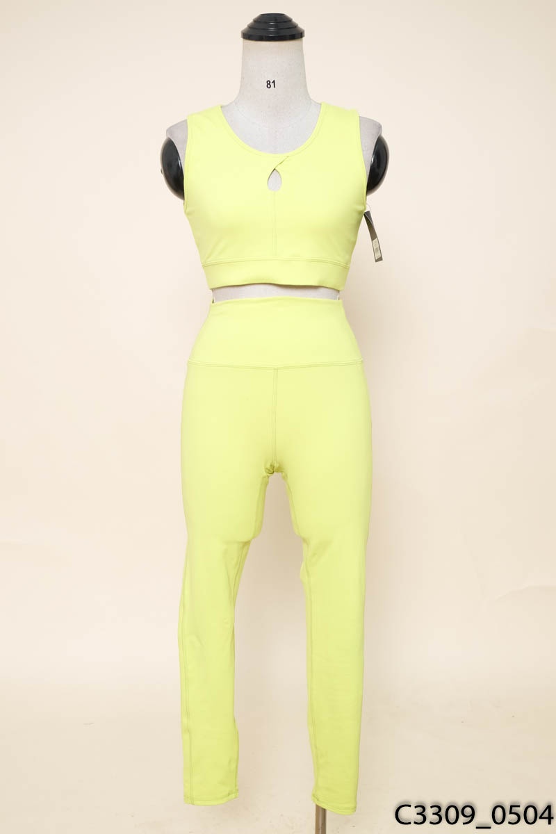 ICHI- Set đồ tập xanh neon