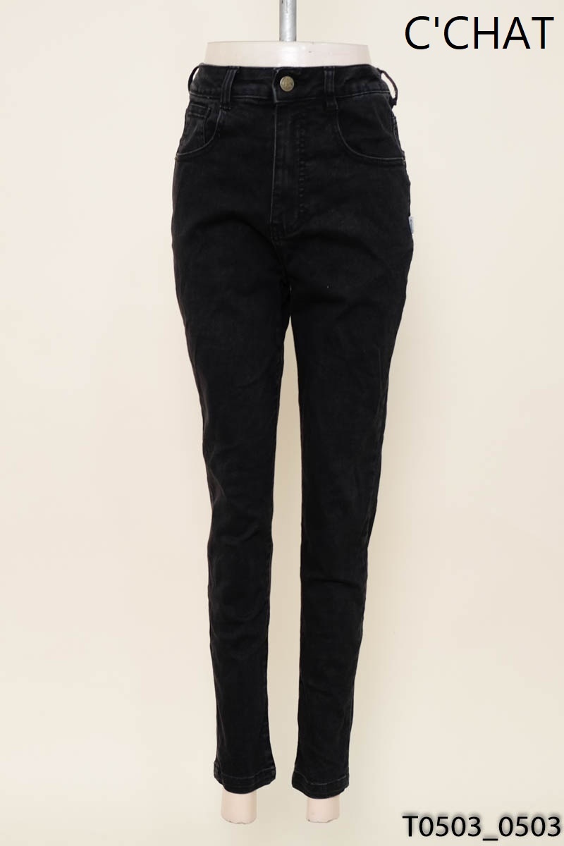 Quần jeans đen C'Chat