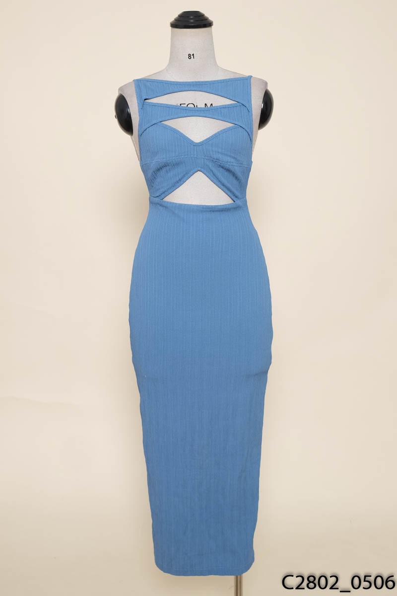 LỌ LEM BOUTIQUE - Đầm 2 dây xanh