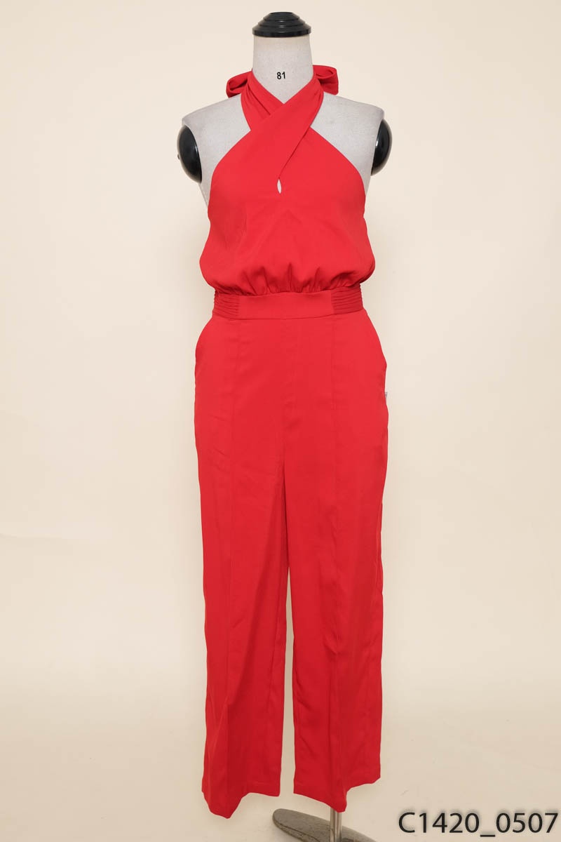 Jumpsuit đỏ C'Chat New Tags